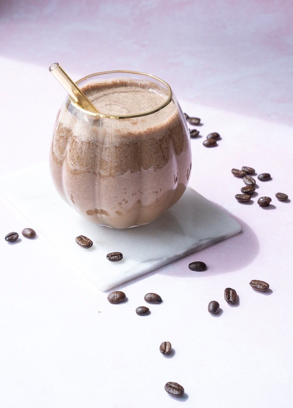 Iskaffe med blomkål