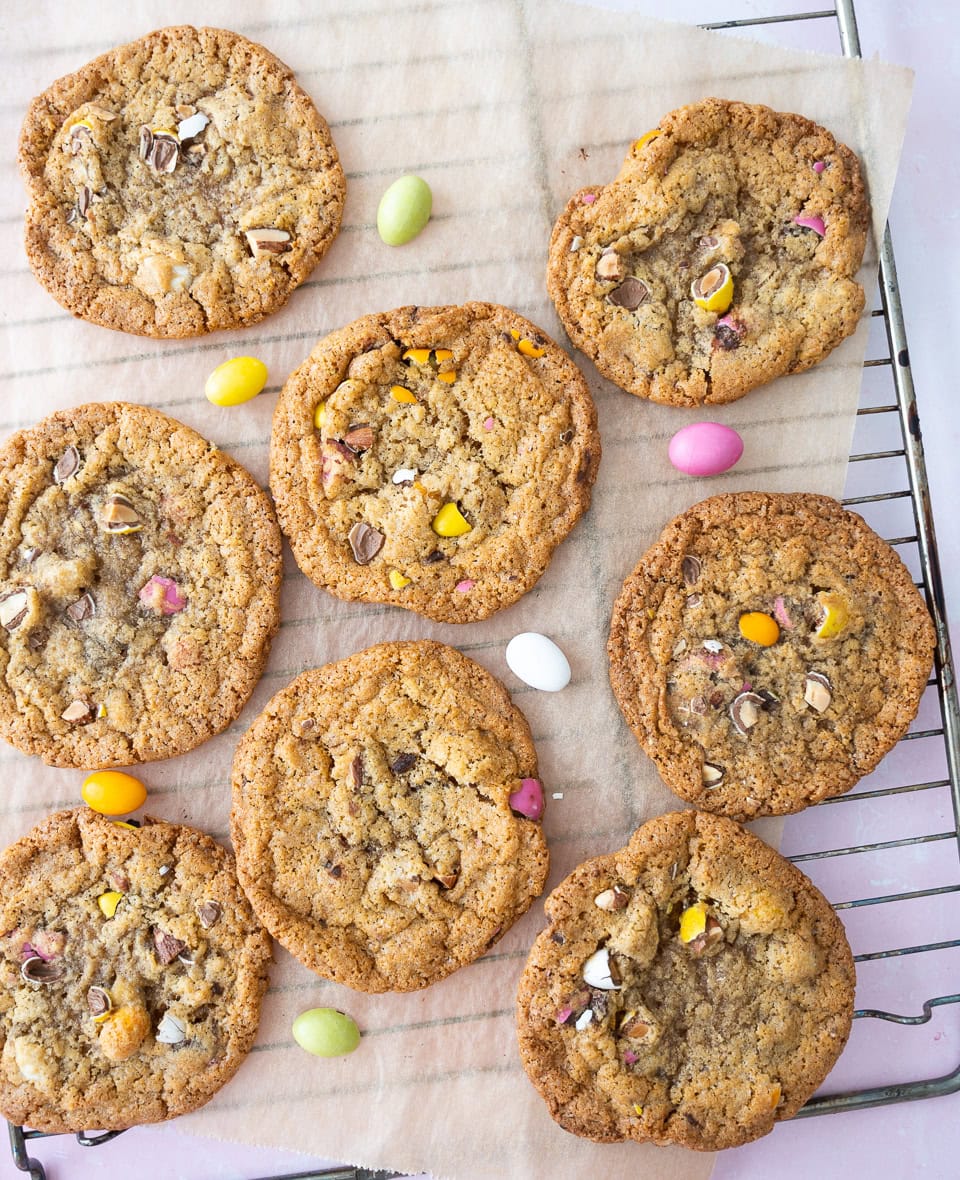 Cookies med påskeæg